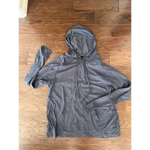 ⭐️3 for $10⭐️ Public Opinion Hooded long Sleeve Shirt - Picture 1 of 6